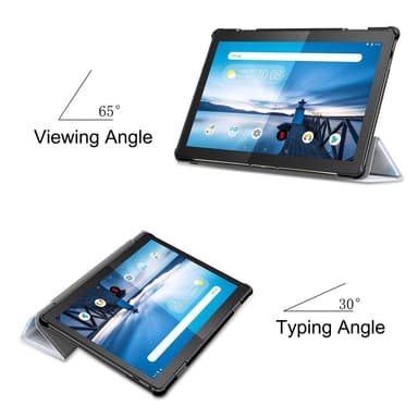 Kolminkertainen telinekotelo Lenovo Tab M10 TB-X605F/TB-X605L TB-X505F/TB-X505 nukkuva pöllö