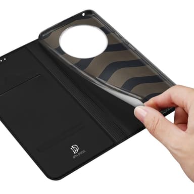 DUX DUCIS Skin Pro -sarjan kotelo korttipaikalla Xiaomi Redmi 14C - Musta