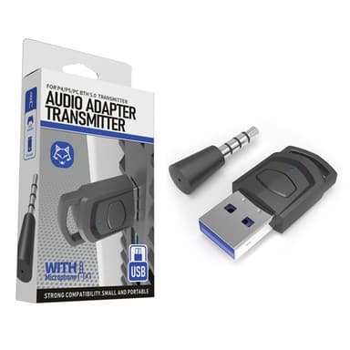 Sony PS5 PS4 PC-kuulokkeille Bluetooth USB 3.5mm Audio Transmitter Langaton vastaanotin