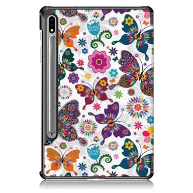 Kolmen taittotelineen älykotelo Samsung Galaxy Tab S7 FE/Tab S7 Plus/Tab S8+ -puhelimelle
