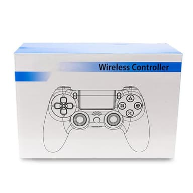 Langaton PS4-peliohjain, jossa kaiutin ja stereokuulokeliitäntä