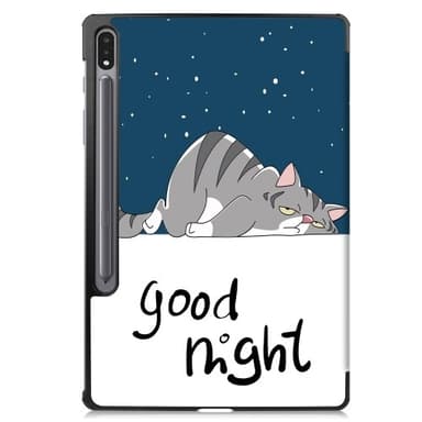 Kolmen taittotelineen älykotelo Samsung Galaxy Tab S10+ (S10 Plus) -puhelimelle