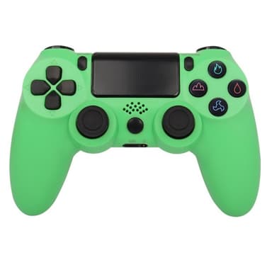 Langaton PS4-peliohjain, jossa kaiutin ja stereokuulokeliitäntä