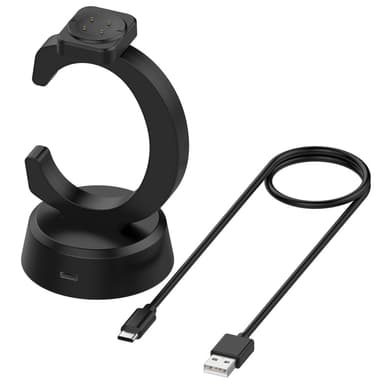 Google Pixel Watch 3 45/41mm Watch 2 Fitbit Ace LTE laturiin ja telakkaan 1 m kaapeli