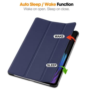 Slim Fit suojakuori Xiaomi Pad 7 Auto Wake / Sleep -laitteelle - Tummansininen