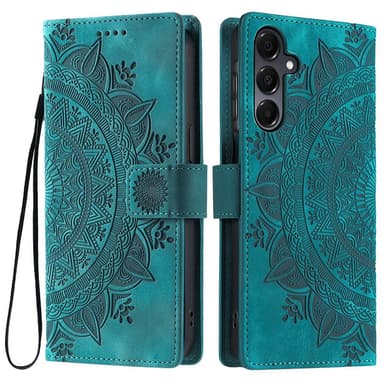 Samsung Galaxy A26 -lompakkokotelon kuoren kuoren Mandala-kukkakuvio