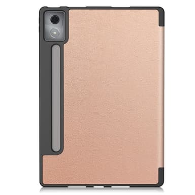 Lenovo Idea Tab Pro Case Tri-Fold jalustan suojus kynätelineellä - Rose Gold
