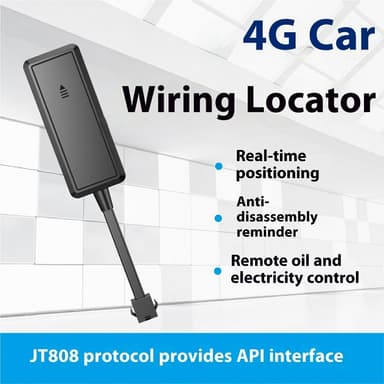 GPS-seuranta autojen moottoripyörien kuorma-autojen sähköajoneuvojen 4G-varkaudenestolaitteeseen (2-johtoinen asennus)