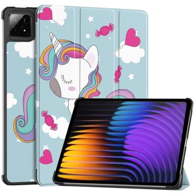 Slim Fit suojakuori Xiaomi Pad 7 Auto Wake / Sleep -laitteelle - Unicorn