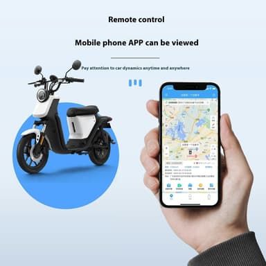 GPS-seuranta autojen moottoripyörien kuorma-autojen sähköajoneuvojen 4G-varkaudenestolaitteeseen (2-johtoinen asennus)