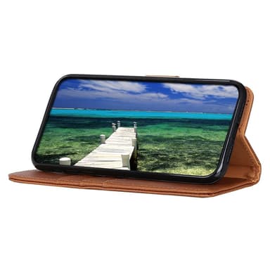 KHAZNEH lompakkoteline Motorola Moto G55 - Brown