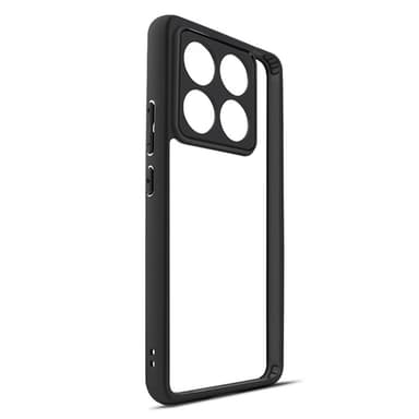Iskunkestävä PC+TPU-suojakotelo Xiaomi 14T Pro - Läpinäkyvä Takakansi