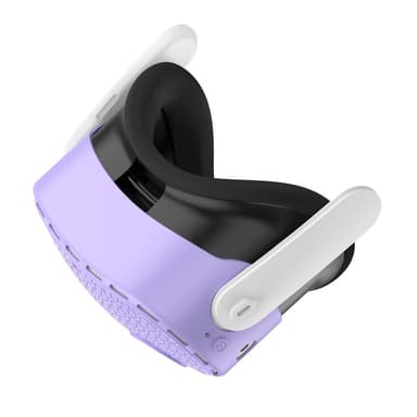 Meta Quest 3S -suojakotelolle, VR-kuulokemikrofonille, silikonisuoja - Violetti