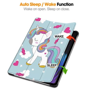 Slim Fit suojakuori Xiaomi Pad 7 Auto Wake / Sleep -laitteelle - Unicorn