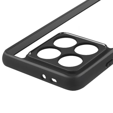 Iskunkestävä PC+TPU-suojakotelo Xiaomi 14T Pro - Läpinäkyvä Takakansi