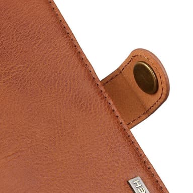 KHAZNEH lompakkoteline Motorola Moto G55 - Brown