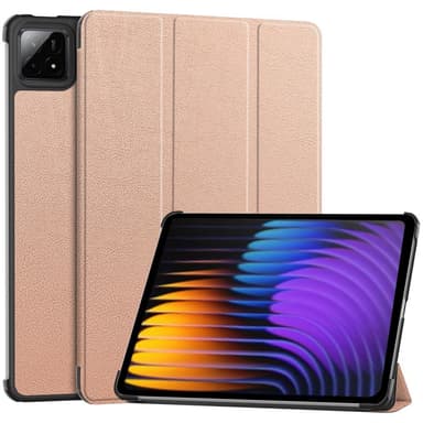 Slim Fit suojakuori Xiaomi Pad 7 Auto Wake / Sleep -laitteelle - Rose Gold