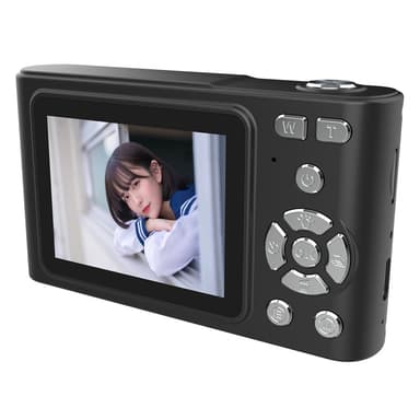 Digikamera 2,4 tuuman IPS-näyttöinen HD CCD-kamera 32GB TF-kortilla + kortinlukijalla