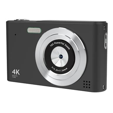Digikamera 2,4 tuuman IPS-näyttöinen HD CCD-kamera 32GB TF-kortilla + kortinlukijalla