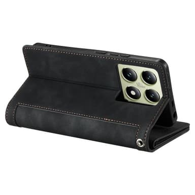 Xiaomi 14T Pro Kuori Vetoketjutaskulla ja 9 Korttipaikalla