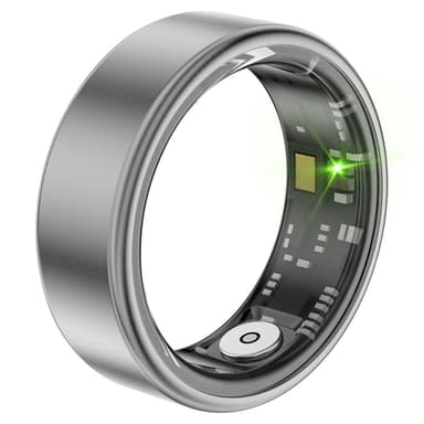 Smart Ring Bluetooth Finger Health Tracker 19.0 mm sisähalkaisija