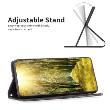BINFEN COLOR Samsung Galaxy A56  Iskunkestävä Lompakkokotelo
