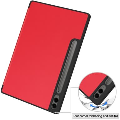 Kolmen taittotelineen älykotelo Samsung Galaxy Tab S10+ (S10 Plus) -puhelimelle