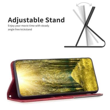 BINFEN COLOR Samsung Galaxy A56  Iskunkestävä Lompakkokotelo