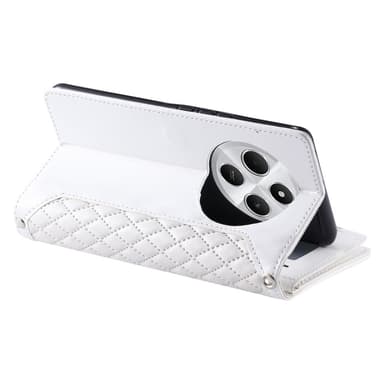 Xiaomi Redmi 14C Zipper Wallet Case Rhombus Stitching Line Puhelinsuojus