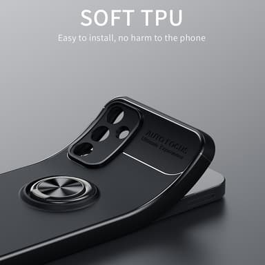 Sormenrengastuki TPU-kotelo Samsung Galaxy A15