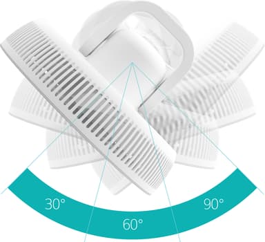 Duux Whisper Flex 2 lattiatuuletin 35984 (valkoinen)