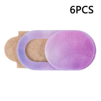 6 kpl Anti-Spy Computer Camera Protection Slider Anti-Peep Privacy - Starry Sky 5