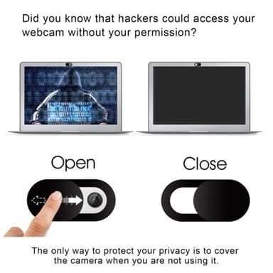 6 kpl Anti-Spy Computer Camera Protection Slider Anti-Peep Privacy - Starry Sky 5
