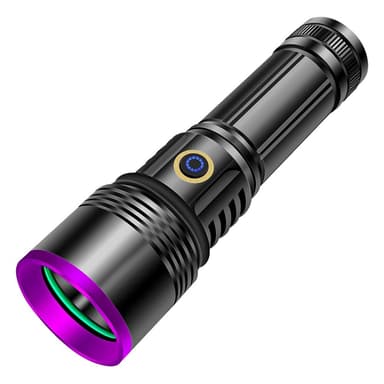 UV-väärennösten tunnistus 365 nm violetti valo Tehokas UV-taskulamppu