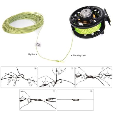 LEO 30m / 100ft paino eteenpäin kelluva perhosiima Nylon Core perhosiima - WF-7F
