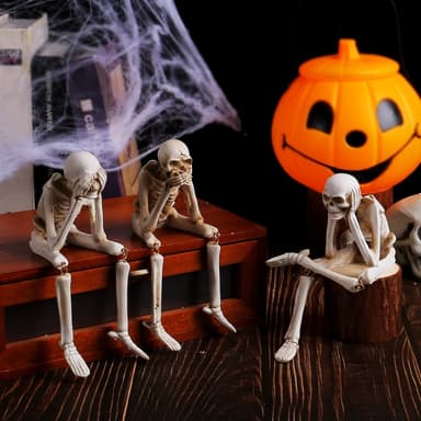 Halloween luurankohahmo Spooky Skull Decoration Party Haunted - Say No Evil