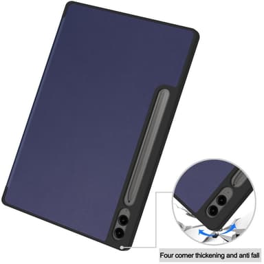 Kolmen taittotelineen älykotelo Samsung Galaxy Tab S10+ (S10 Plus) -puhelimelle