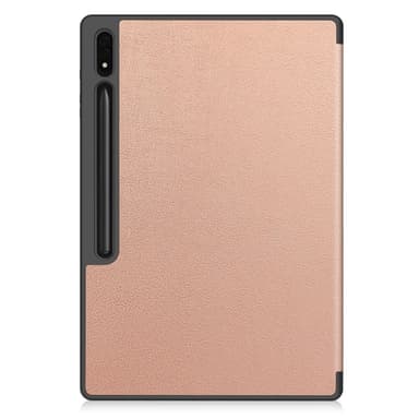 Samsung Galaxy Tab S10 Ultra Jalustakotelo Iskunkestävä Nahkainen Kotelo Kynänpidikkeellä