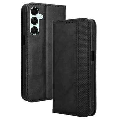 Lompakkoteline Käännettävä puhelinkotelo Samsung Galaxy A16 5G / A16 4G- musta