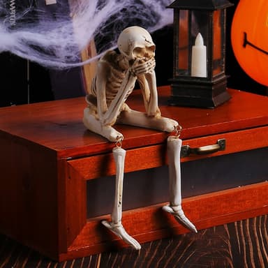 Halloween luurankohahmo Spooky Skull Decoration Party Haunted - Say No Evil