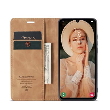 CASEME Retro Lompakkokotelo Samsung Galaxy A16