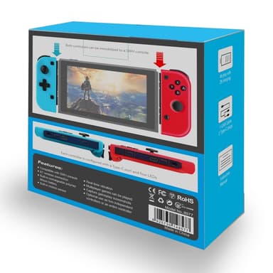 Yhteensopiva Nintendo Switch Joypad Wireless Bluetooth -ohjaimen vasemman ja oikean peliohjaimen kanssa