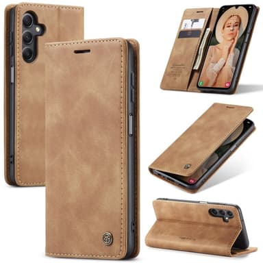 CASEME Retro Lompakkokotelo Samsung Galaxy A16