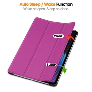 Slim Fit suojakuori Xiaomi Pad 7 Auto Wake / Sleep -laitteelle - Violetti