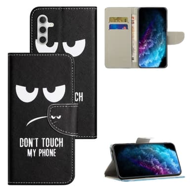 Samsung Galaxy A15 Lompakkotelineen kotelo Kuviollinen puhelimen kansi