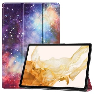 Kolmen taittotelineen älykotelo Samsung Galaxy Tab S10+ (S10 Plus) -puhelimelle