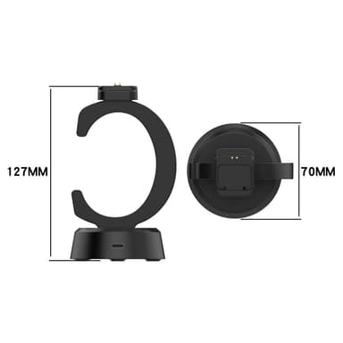 Xiaomi Redmi Watch 3 / Watch 2 / Watch 2 Lite laturiin ja telakkaan 1 m kaapeli