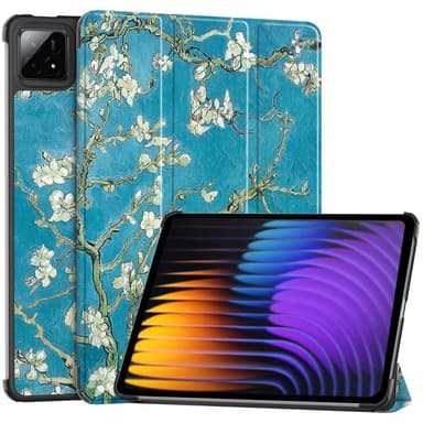 Slim Fit suojakuori Xiaomi Pad 7 Auto Wake / Sleep -laitteelle - Apricot Blossom
