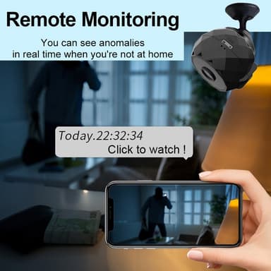 Kotivalvonta WiFi-kamera Matkapuhelin Kaukovalvonta Night Vision -kamera