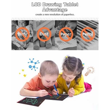 12 tuuman LCD-kirjoituslehtiö piirustusalusta Doodle-alusta